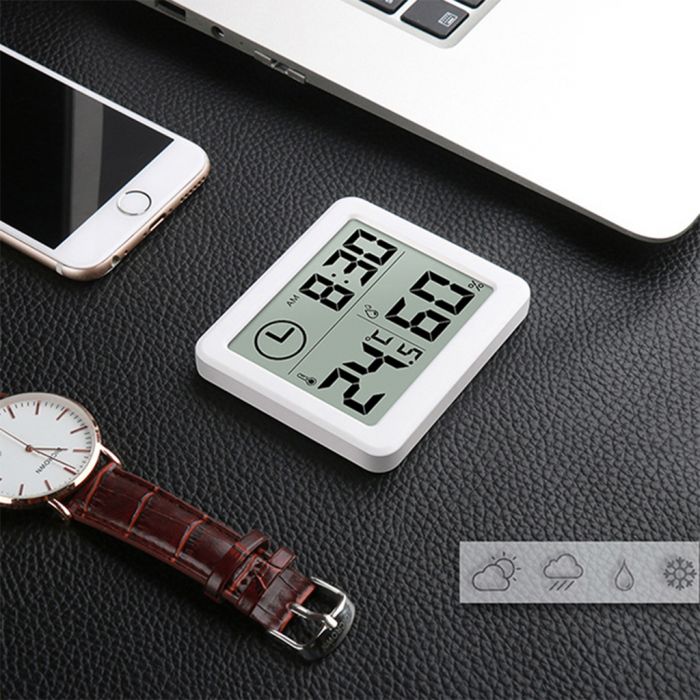3.2” Large Screen Multifunction Automatic Electronic Temperature and Humidity Monitor Clock $6.80 (RRP $12.25)