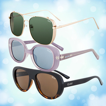 Stay Stylish and Keep The Sun Out of Your Eyes with This Massive Quay Australia Sunglasses! From $19.99