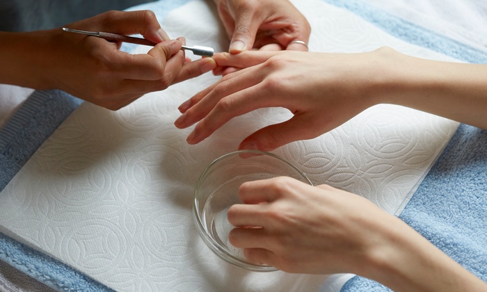 Manicure and Pedicure ($25) with OPI Nail Treatment ($55) at Lacquer Beauty Bar Chatswood Chase (Up to $120 Value)