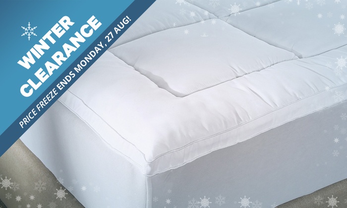 WINTER CLEARANCE: 1000GSM Deluxe Memory Mattress Topper: Queen ($59) or King ($69) (Don’t Pay up to $299)