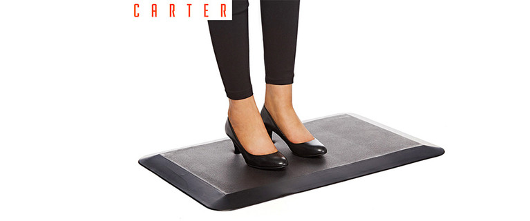 Get More Out of Your Standing Desk with The Carter 34-Inch Anti-Fatigue Standing Mat! Only $49.99