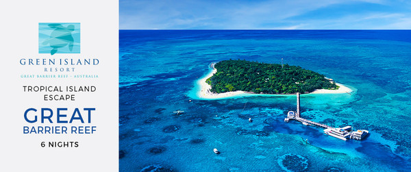 Green Island Resort Island Paradise in the Heart of the Great Barrier Reef 4 Nights from AUD$1,499