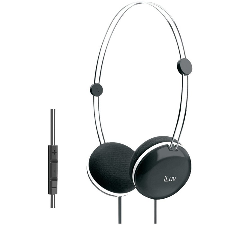 iLuv Sweet Cotton High-Fidelity Stereo Headphones with SpeakEZ  $15.00