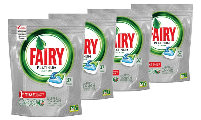 Fairy Platinum Dishwasher Liquid Tabs: 148 ($39) or 196 ($75) (Don’t Pay up to $175.44)