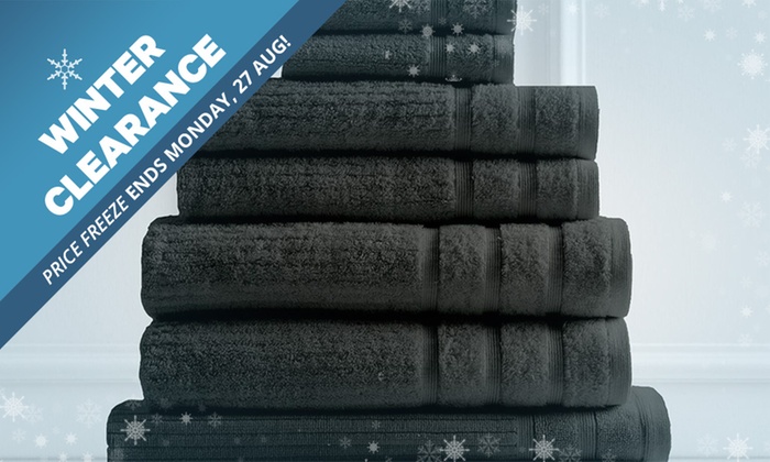 WINTER CLEARANCE: $35 for an Egyptian Cotton Eight-Piece Towel Set (Don’t Pay $129.95)