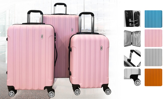 $129 for a Three-Piece TODO Lightweight ABS Hard Shell Luggage Set (Don’t Pay $399)