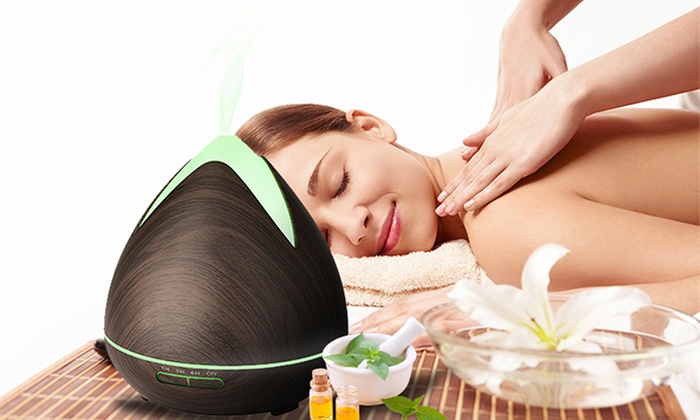 $39 for a PureSpa Ultrasonic Diffuser with a Three-Pack of Essential Oils (Don’t Pay $129); In Choice of Four Designs