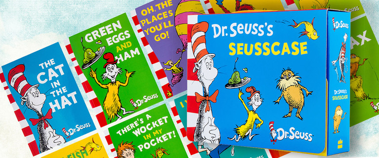 Amazingly Imaginative Dr Seuss Seusscase 10-Book Collection! Only $39.99