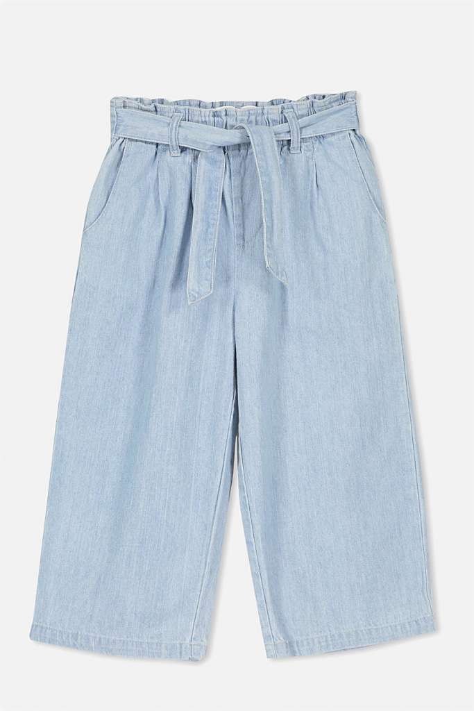 50% off Cotton On Kids Isla Wide Leg Crop Pant $15.00 (RRP $29.99)