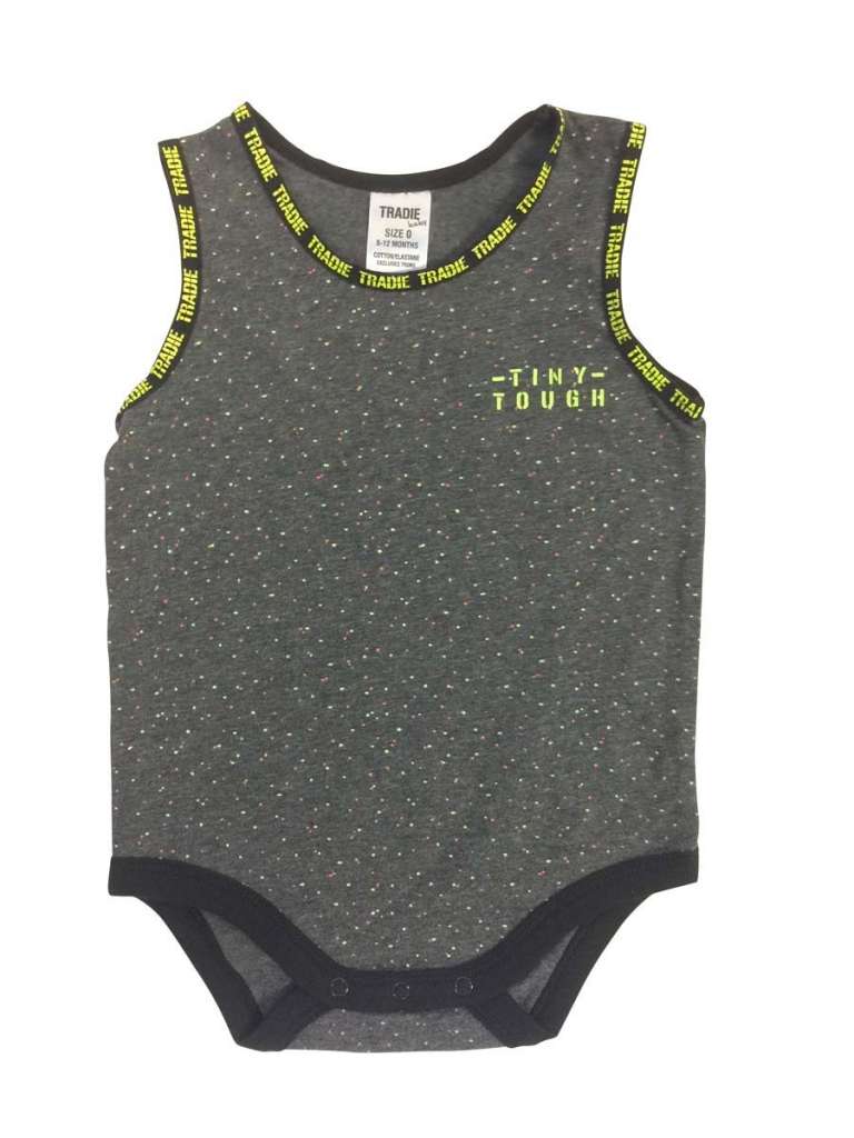 Baby Tradie Bodysuit $10.00