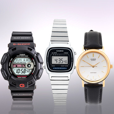 Never Be Late Again! Choose from a Huge Range of Casio G-Shock and Baby-G Watches for Men and Women! From $19.99