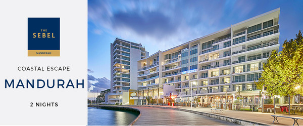 Mandurah Beach Break: Breakfast, Wine and More 2 Nights from AUD$299/room