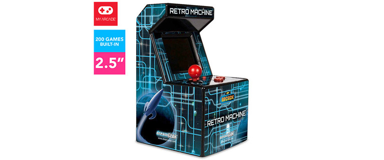 Bring the Arcade to Your Home with The My Arcade Retro Machine with 200 Games Loaded! Only $29