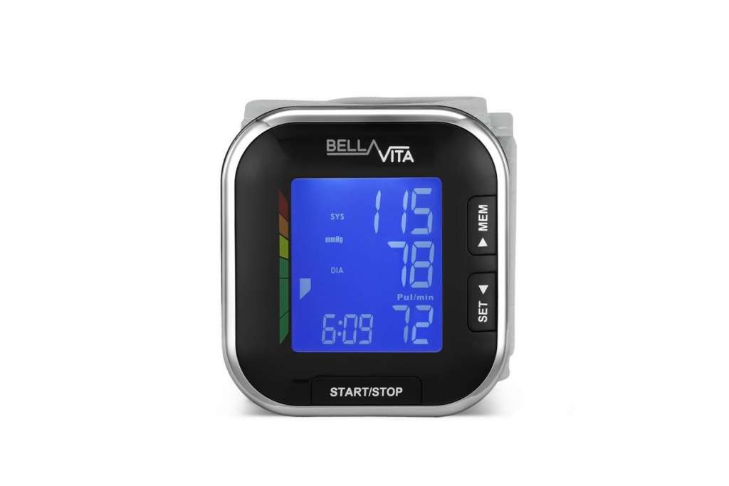 Bella Vita Digital LCD Wrist Blood Pressure Monitor $29