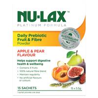 Nulax Platinum Daily Prebiotic Fruit Fibre Powder 15×5.5g Sachets $9.99 (Don’t Pay RRP: $13.50)