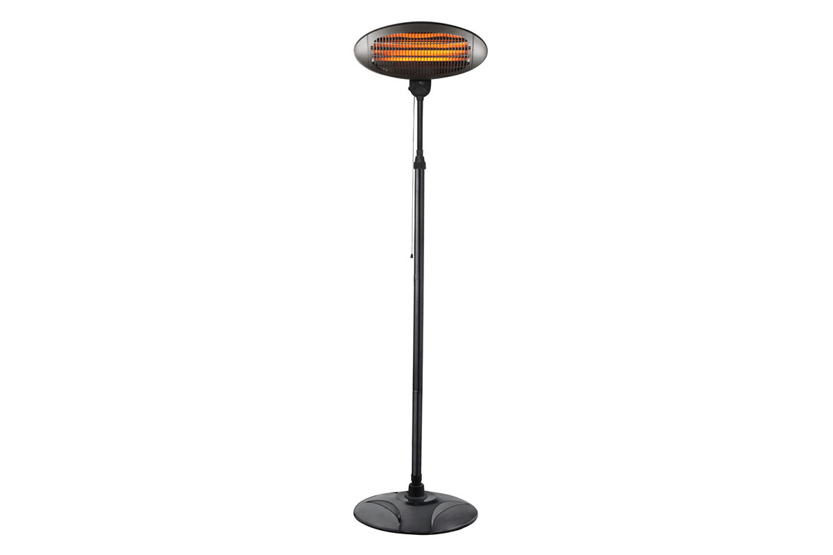 Heller 2000W Quartz Freestanding Indoor/Outdoor Patio Heater $59