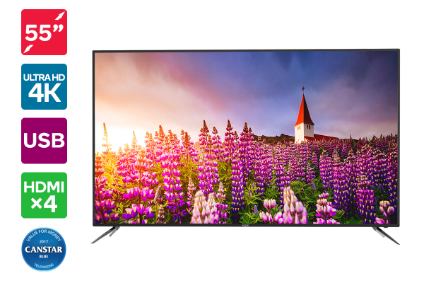 Kogan 55″ 4K LED TV $499