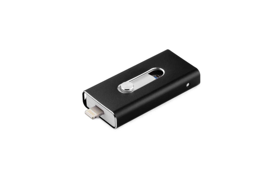 3-in-1 64GB Lightning & Micro USB OTG Flash Drive $49