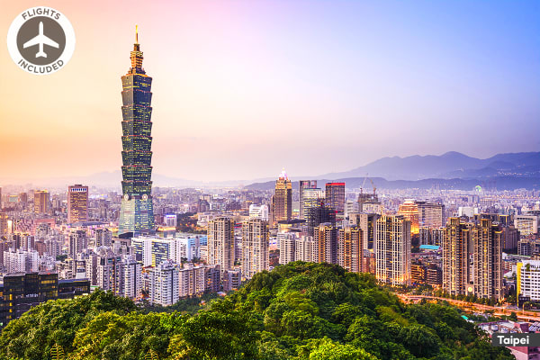 TAIWAN: 13 Day Discover Taiwan Tour with Hong Kong Stopover Including Flights for Two $4,798