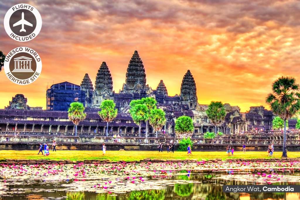 VIETNAM & CAMBODIA: 12 Day Tour Including Flights for Two $3,998