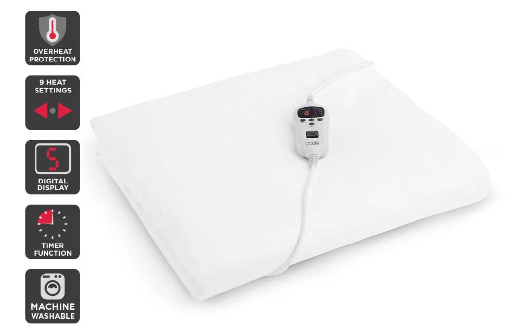 Ovela Fitted Electric Blanket (Queen / Double) $49