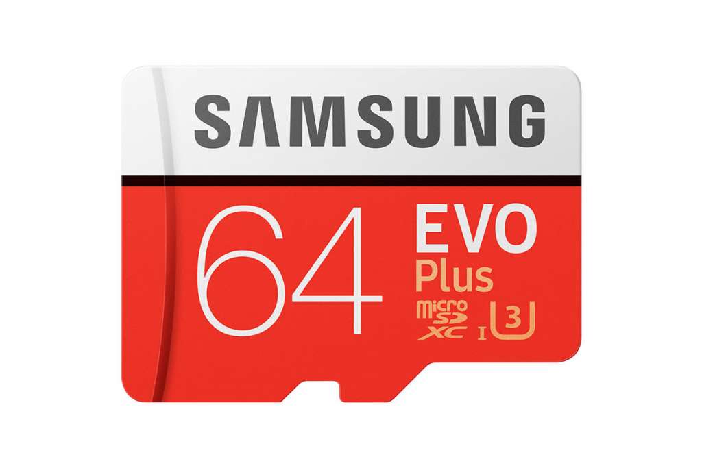 Samsung EVO Plus 64GB MicroSDXC 100Mb/s Class 10 UHS-1 Card $30