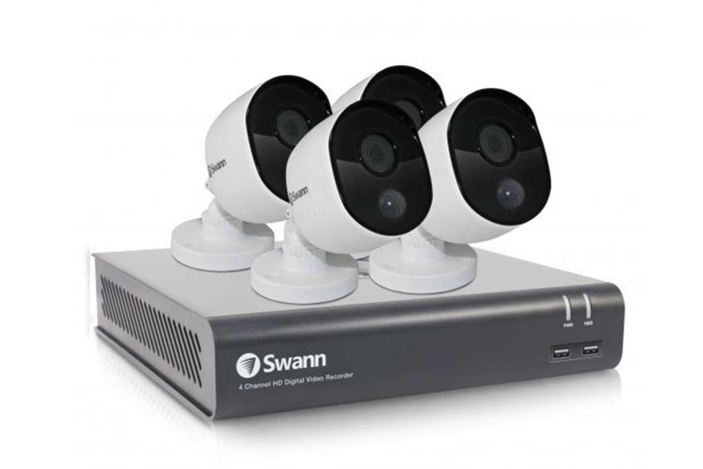 Swann 4 Channel 1080p 1TB DVR with 4 x PRO-1080MSB Thermal Motion Sensing HD Cameras $349