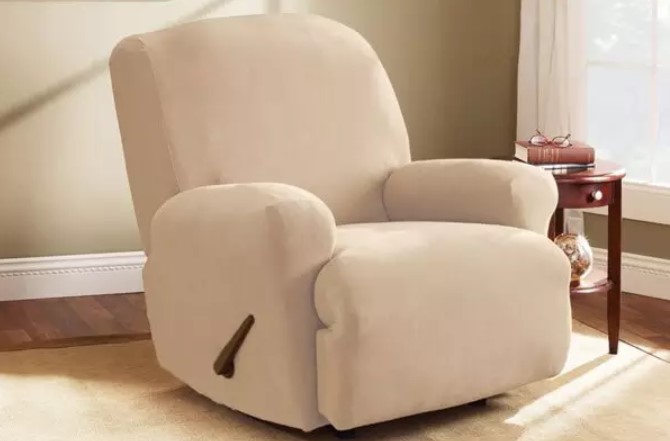 SureFit Pearson Recliner Cover (Ivory) $49 + Delivery