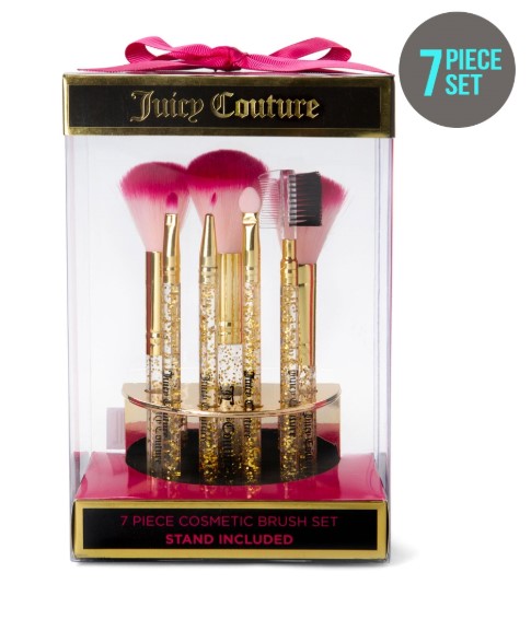 Juicy Couture 7 Piece Brush Set With Stand $15.00 (Price elsewhere $39.00)