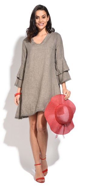 100% Linen Dress Desert $65.00 (RRP $220.00)