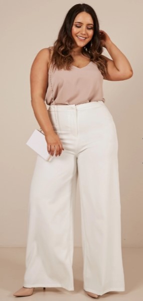 Not Just A Pretty Face Pants In White AU$79.95