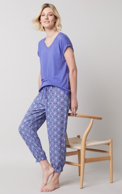 MIX & MATCH + 30% off selected sleepwear | Roll Cuff Pyjama Top $24.95