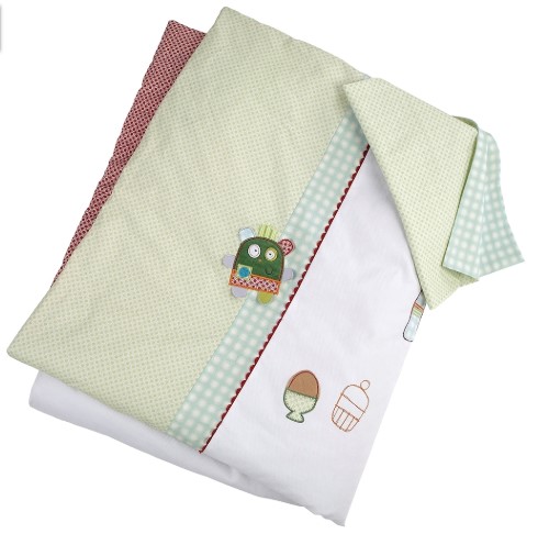 Mamas & Papas Gingerbread – Quilt & Pillowcase Set $45.50 (RRP $179.94)