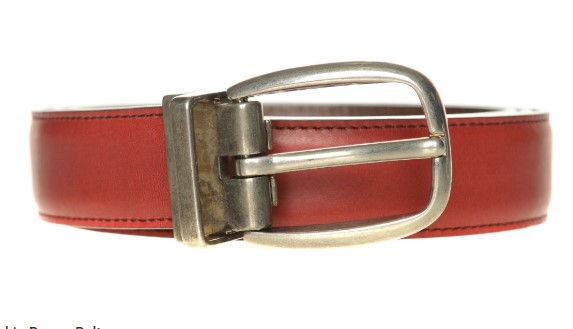 Dolce & Gabbana Calfskin Brown Belt $220.00 (Price elsewhere $576.00)