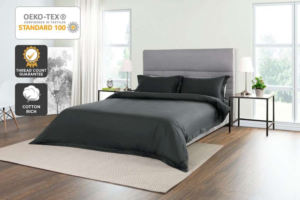 Trafalgar 1500TC Cotton Rich Luxury Quilt Cover Set $69