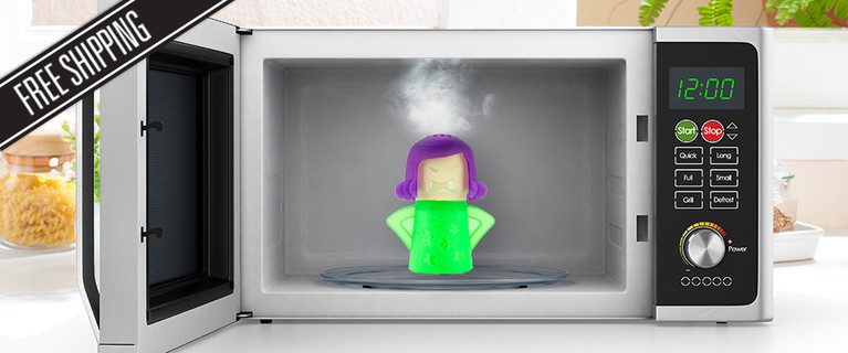 Clean That Dingy Microwave of Yours with This Mad Mama Microwave Cleaner! Just Add Vinegar and Water, Microwave and Wipe Clean. Only $12 with Delivery Included!