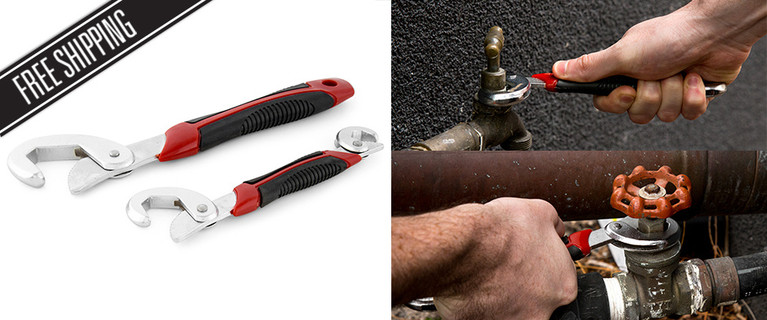 Get the Job Done Without the Fuss with this Super Handy Megabite Universal Wrench Two-Pack! Only $17 with Free Shipping