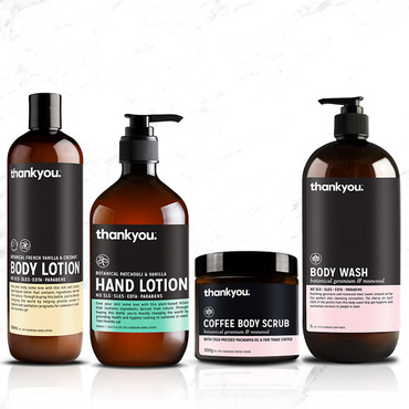 Treat Yourself to Some TLC with This Luxurious Thankyou Toiletries Collection! From $6.99