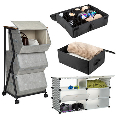 Finally Get Your Home Organised with This Amazing Range of Home Storage Solutions! From $7.99