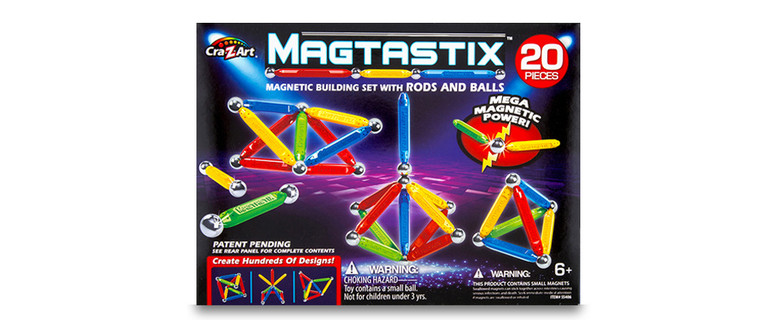 Let Your Imagination Know No Bounds with This Magtastix 20-Piece Set! Only $19