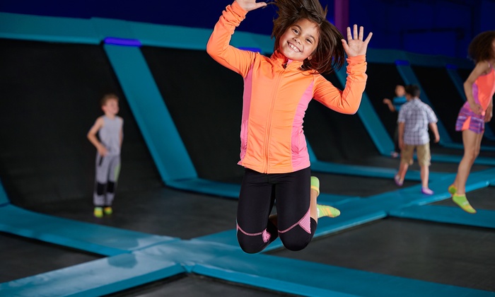 2-Hour Trampoline Park and Ninja Warrior Course Entry at Sky High Indoor Trampoline Park (Up to $84 Value)