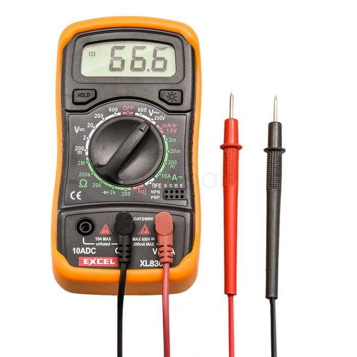 EXCEL XL830L LCD Digital Multimeter $10.88 (RRP $20.42)