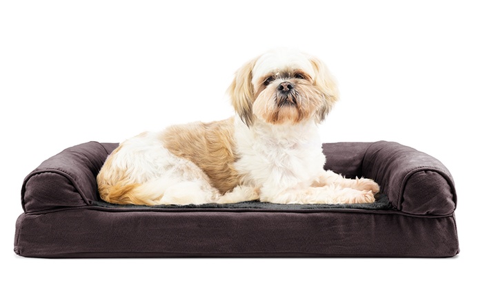 Orthopaedic Sofa-Style Plush Pet Bed: Medium ($39), Large ($69) or Extra Large ($89)