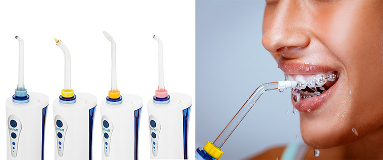 Get Pearly Whites Easily and Quickly with The Cordless Dental Water Flosser! Only $49.99