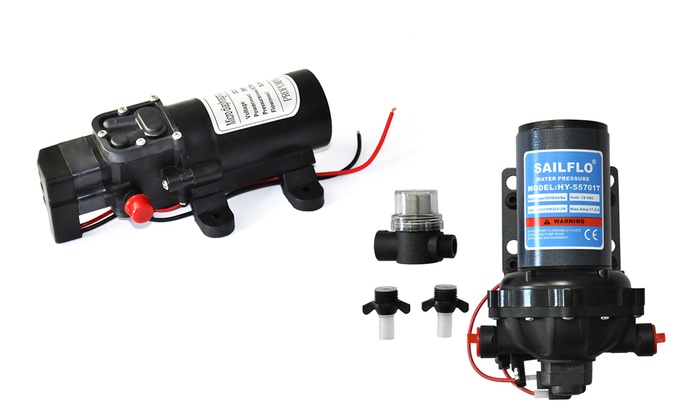 From $19 for a 12V Self-Priming High-Pressure Water Pump