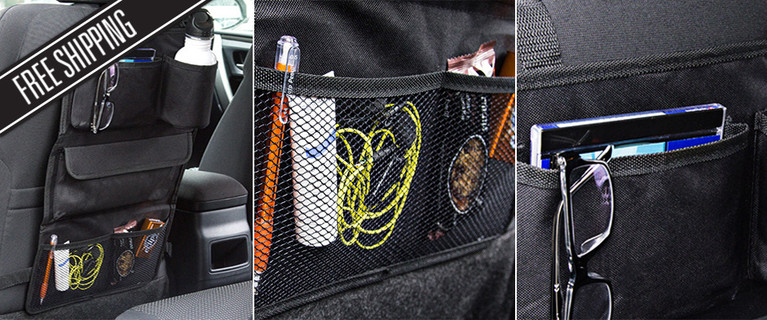 Car Seat Five-Compartment Organiser! Only $17 with Free Shipping