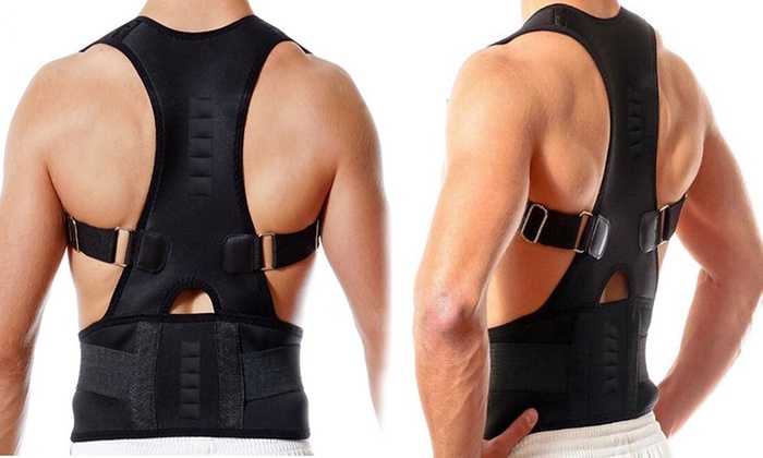 Adjustable Posture Support Brace and Double Compression Belt: One ($15.95) or Two ($25.95)