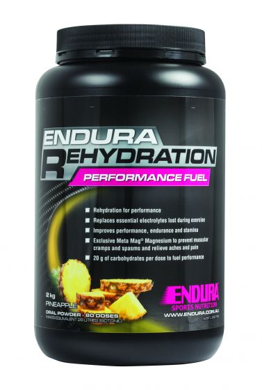 SALE | Endura Rehydration Performance Fuel 2kg (Pineapple) $63.00 (RRP $89.99)