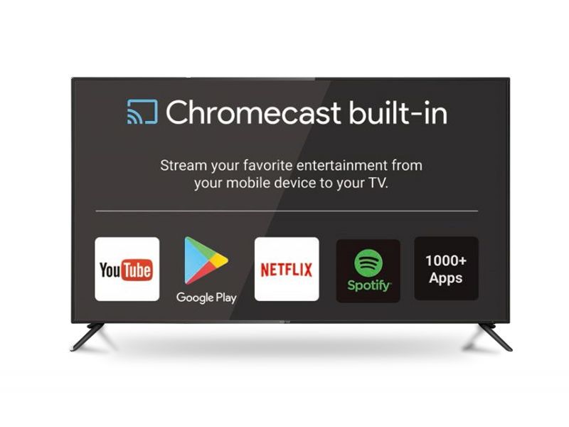 75″ Ultra HD Google Chromecast built-in TV 50HZ $1,399