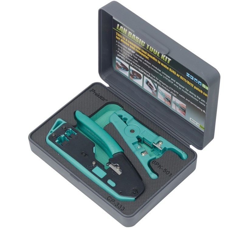 Pro’sKit Lan Basic Tool Kit PK-2006, Complete Tool Bundle $29.00